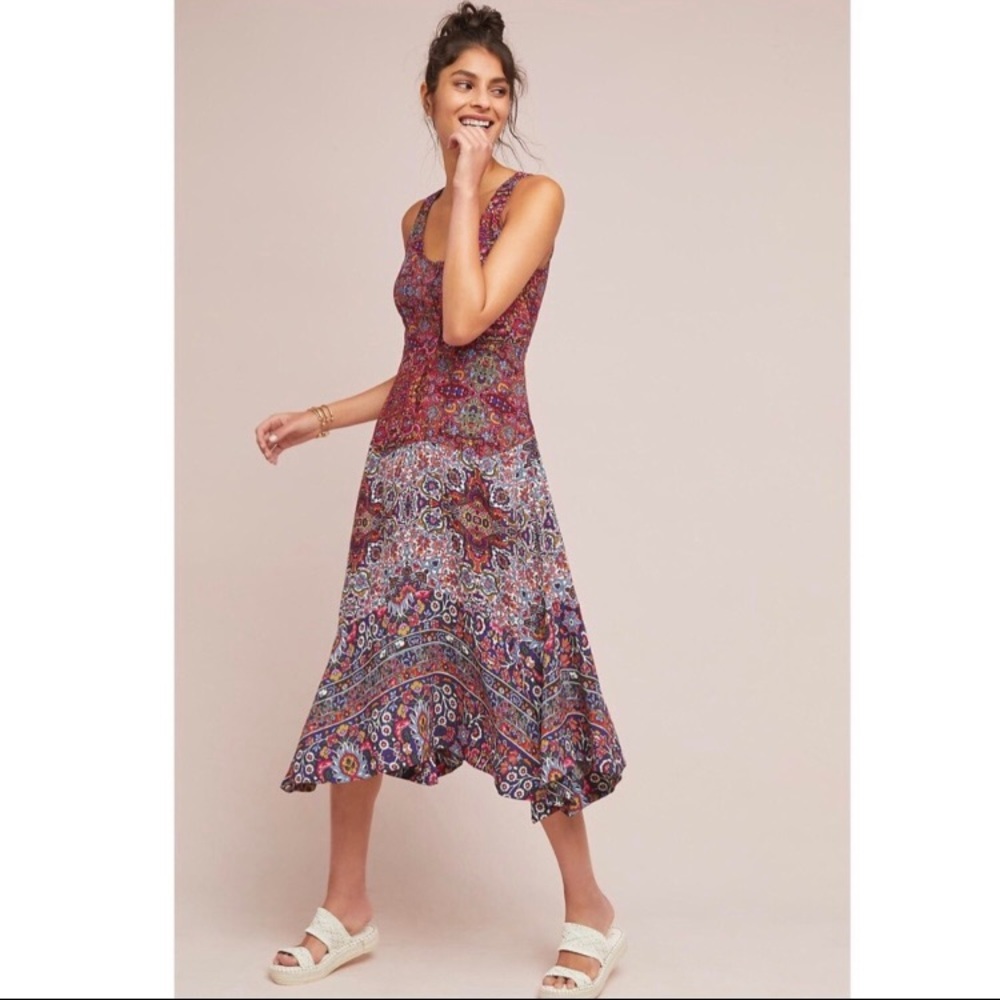 Anthropologie Maeve Midi Sundress sz 8